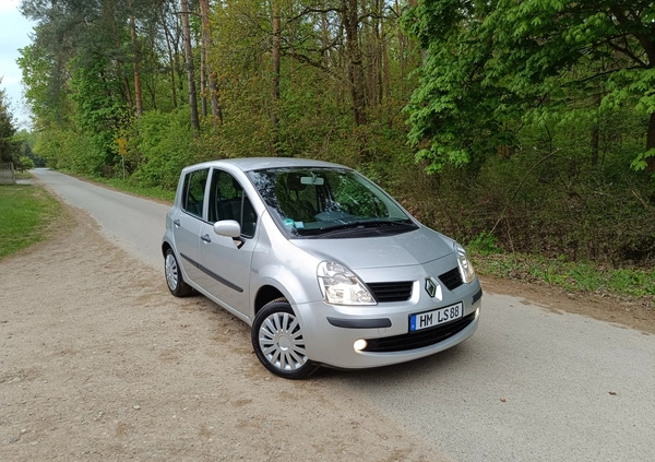 Renault Modus cena 8900 przebieg: 162000, rok produkcji 2007 z Jaraczewo małe 277